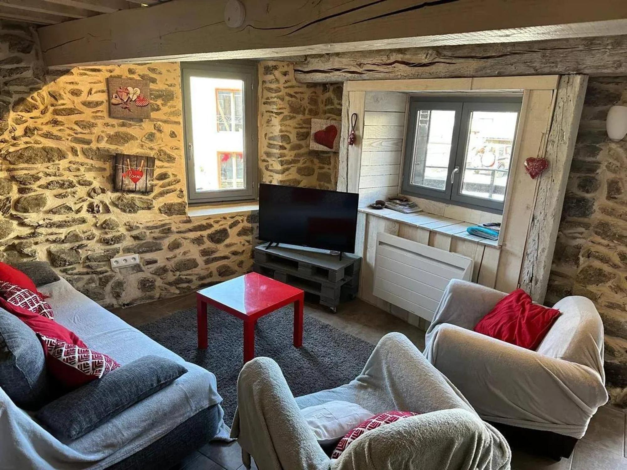 Chalet Confortable A Ascou Avec Vue Sur La Montagne Eksteriør billede